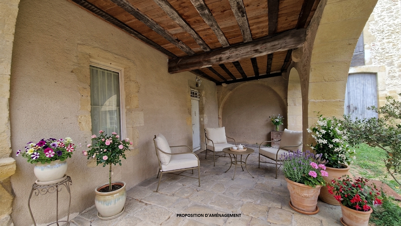 CENTRE HISTORIQUE ST MACAIRE - MAISON 140 M2 AVEC TERRASSE